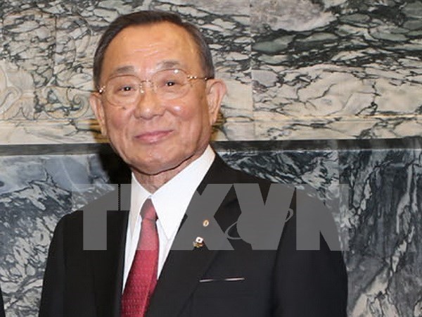 Le president de la Chambre des conseillers du Japon entame sa visite au Vietnam hinh anh 1