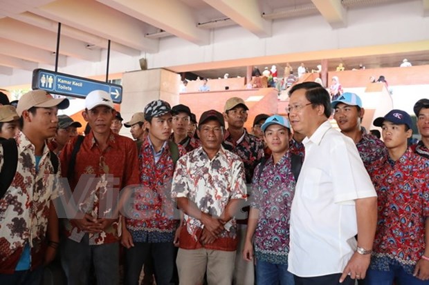 L'Indonesie autorise le rapatriement de 42 pecheurs vietnamiens hinh anh 1