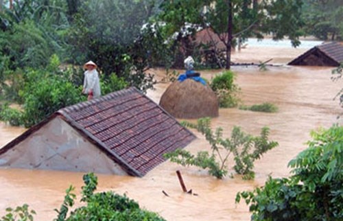Calamites naturelles : assistance de 130 mlds de dongs pour 10 localites sinistrees hinh anh 1