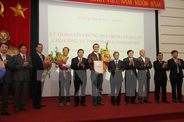 La Sarl singapourienne Maple investit 110 millions de dollars a Bac Ninh hinh anh 1
