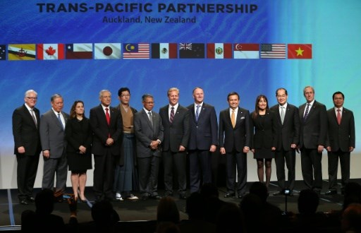 L'accord de partenariat transpacifique signe par douze pays hinh anh 1