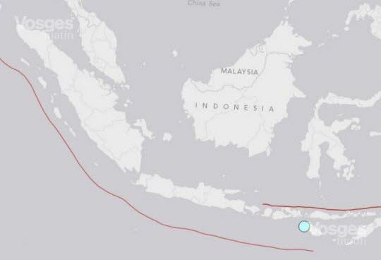 Un seisme de magnitude 6,6 cree la panique a l’est de l’Indonesie hinh anh 1