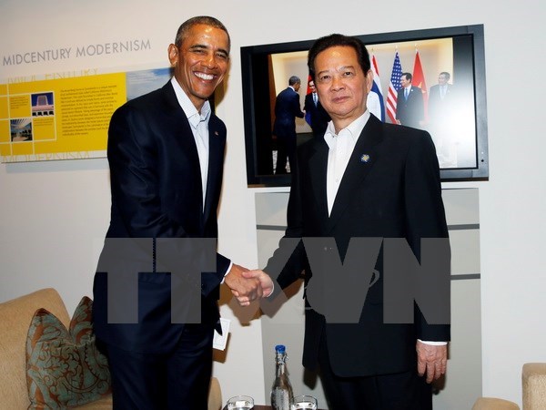 Sommet ASEAN-Etats-Unis : entrevue Nguyen Tan Dung-Barack Obama hinh anh 1