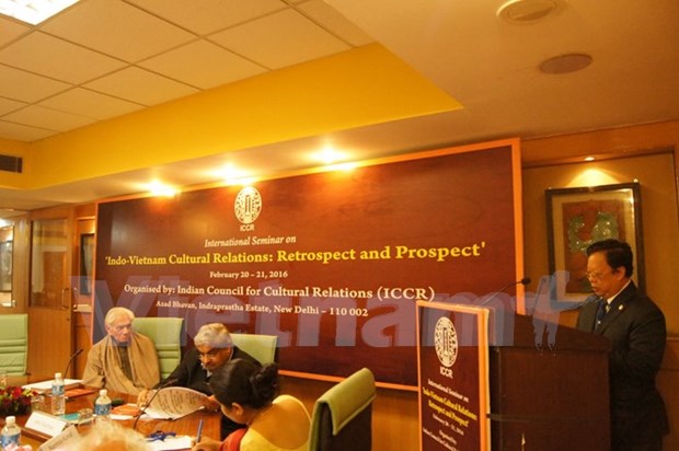 Seminaire international sur les relations culturelles Inde- Vietnam a New Delhi hinh anh 1