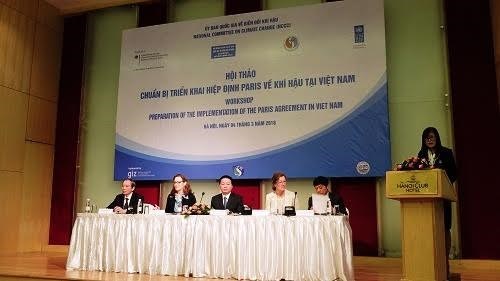 Le Vietnam s’apprete a appliquer l’accord de Paris sur les changements climatiques hinh anh 1
