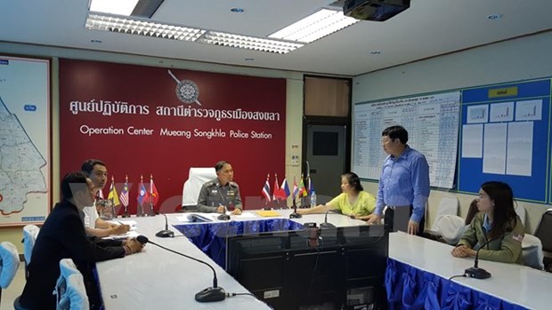 L’ambassade du Vietnam protege des pecheurs vietnamiens arretes en Thailande hinh anh 1
