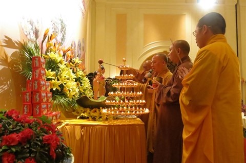 Celebration du Nouvel An theravada a Hanoi hinh anh 2