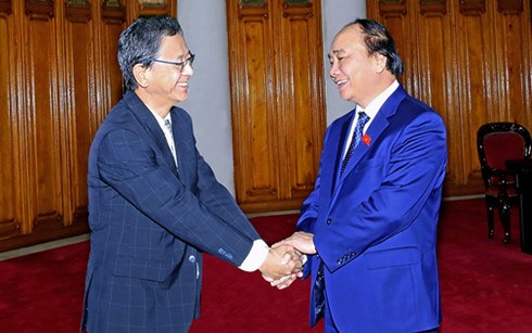 Le Premier ministre Nguyen Xuan Phuc recoit l’ambassadeur du Japon hinh anh 1