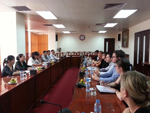 Une delegation du Conseil d'echange politique d'Australie en visite de travail au Vietnam hinh anh 1