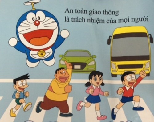 Doraemon et la securite routiere au Vietnam hinh anh 1