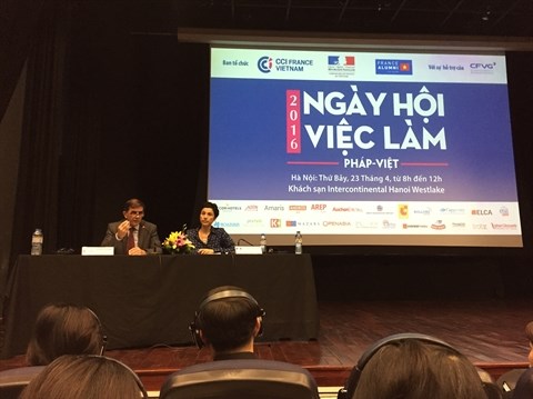 Forum emploi franco-vietnamien, de belles opportunites pour les jeunes Vietnamiens hinh anh 1