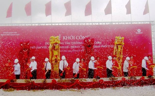 Mise en chantier d’un Centre commercial Vincom a Thanh Hoa hinh anh 1