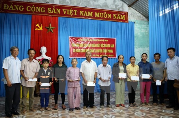 La VNA au chevet des victimes de l'agent orange a Quang Tri hinh anh 1