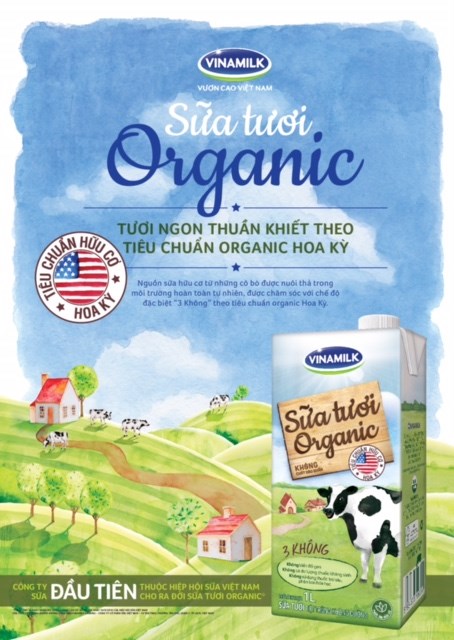 Le lait organique du Vietnam satisfait aux normes de l’USDA hinh anh 1