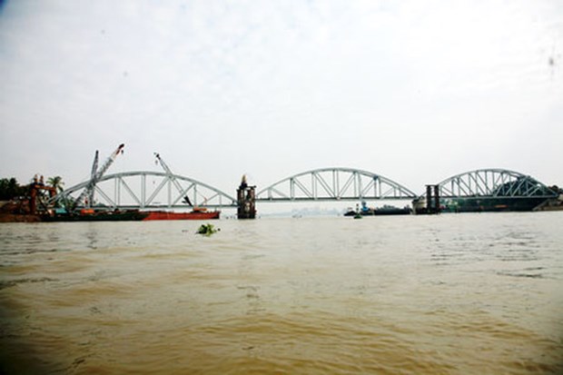 Ligne ferroviaire Nord-Sud : le pont Ghenh rouvert a la circulation hinh anh 1