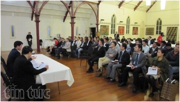 Rencontre entre businessmen Viet kieu en Nouvelle-Zelande hinh anh 1