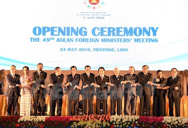 Ouverture de la 49e reunion des ministres des Affaires etrangeres de l'ASEAN hinh anh 1