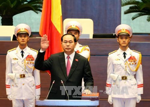 Tran Dai Quang elu president du Vietnam pour 2016-2021 hinh anh 1