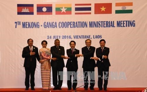La 7e conference ministerielle de la Cooperation Mekong-Gange a Vientiane hinh anh 1