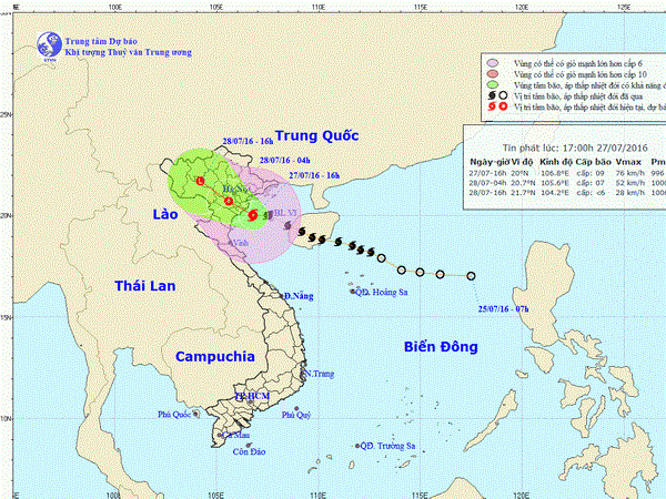 Le typhon Mirinae fait un mort et plusieurs blesses dans des localites du Nord hinh anh 3