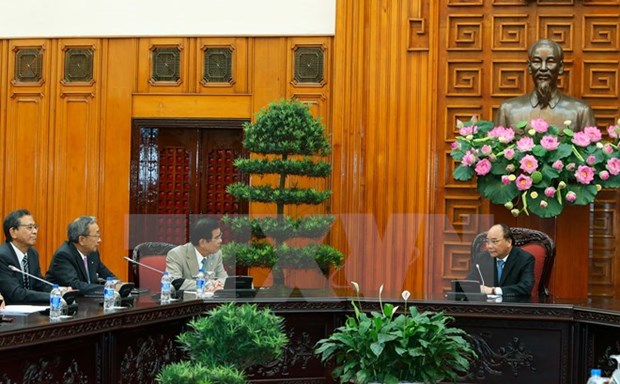Des dirigeants vietnamiens recoivent une delegation du Comite economique Japon-Vietnam hinh anh 2
