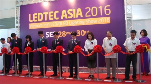 Ouverture de la 5e expo internationale LEDTEC ASIA 2016 a Hanoi hinh anh 1