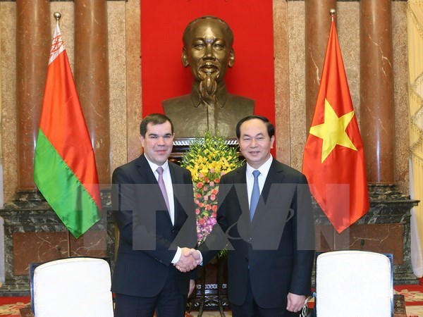 Le Vietnam et la Bielorussie souhaitent renforcer leur cooperation integrale hinh anh 1