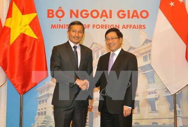 Approfondissement des relations de partenariat strategique Vietnam-Singapour hinh anh 1