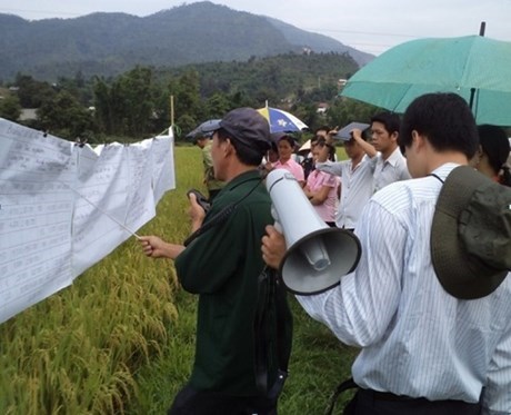 La JICA inspecte un projet de developpement rural finance par le Japon a Dien Bien hinh anh 1