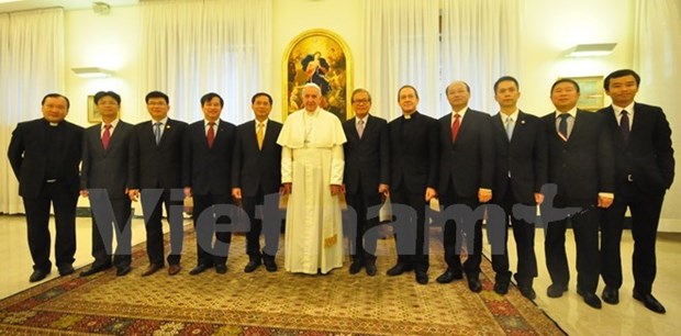 Les relations Vietnam-Vatican se developpent positivement hinh anh 1