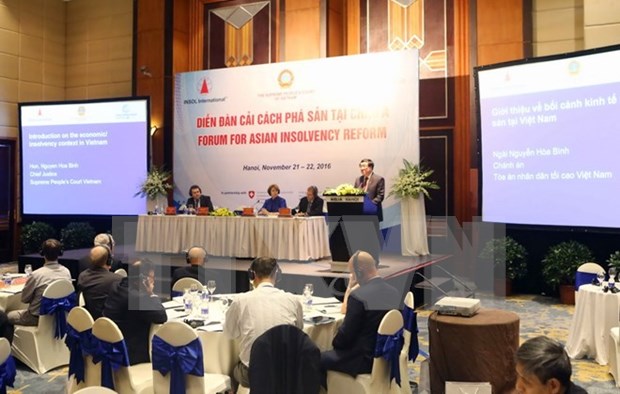 Dixieme Forum sur la reforme des systemes de faillite en Asie tenue a Hanoi hinh anh 1