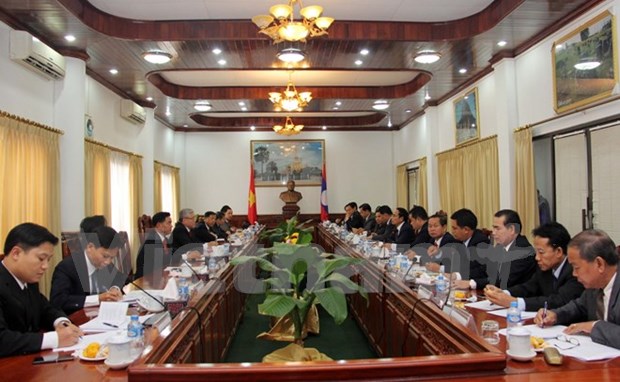 Vietnam et Laos dynamisent leur cooperation dans l’inspection hinh anh 1