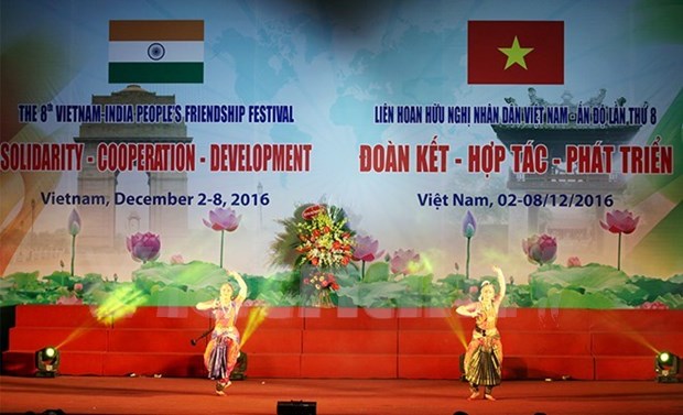 Ouverture du 8e festival d'amitie populaire Vietnam-Inde a Hanoi hinh anh 1