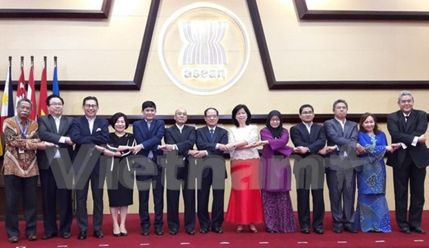 ASEAN : le Laos transmet la presidence du CPR aux Philippines hinh anh 1