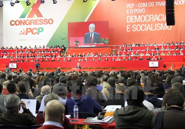 La delegation du PCV participe au 20eme Congres du Parti communiste portugais hinh anh 1