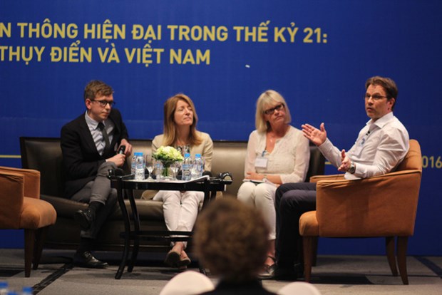 Vietnam et Suede partagent des experiences dans le journalisme hinh anh 1