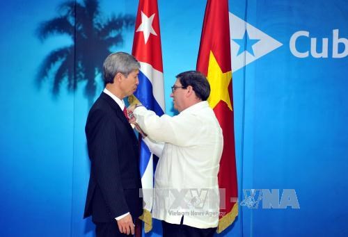 L'ambassadeur vietnamien a Cuba a l'honneur hinh anh 1