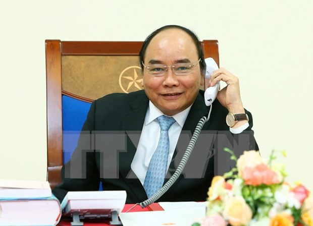 Conversation telephonique Nguyen Xuan Phuc-Donald Trump hinh anh 1