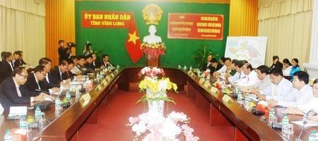 Vinh Long et BanTeay Meanchey (Cambodge) renforcent leur cooperation hinh anh 1