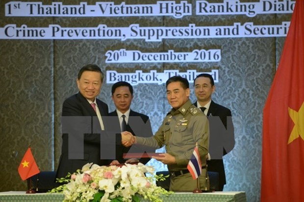 Premier dialogue de haut rang sur la securite Vietnam-Thailande hinh anh 1
