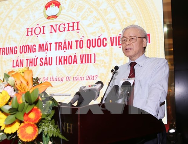 Bilan de la 6e conference du CC du Front de la Patrie du Vietnam a Can Tho hinh anh 1
