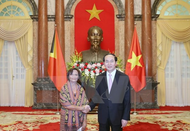 Le president vietnamien recoit de nouveaux ambassadeurs hinh anh 2