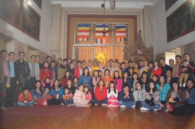Tet traditionnel : les Vietnamiens en Inde prient pour une annee heureuse hinh anh 1
