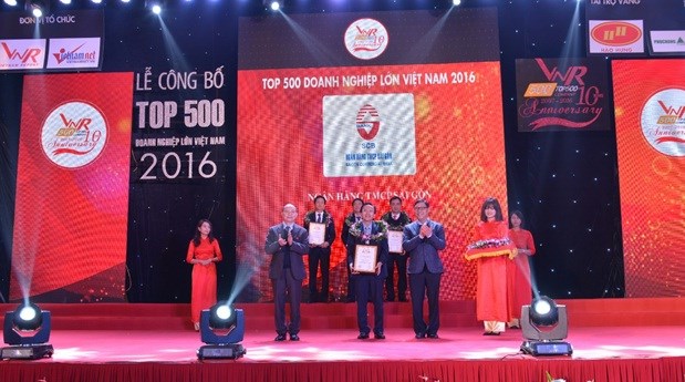 La SCB figure dans le TOP des neuf plus grandes entreprises privees du Vietnam hinh anh 1