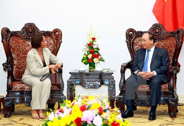 Le PM Nguyen Xuan Phuc recoit les ambassadeurs du Maroc et du Timor-Leste hinh anh 2