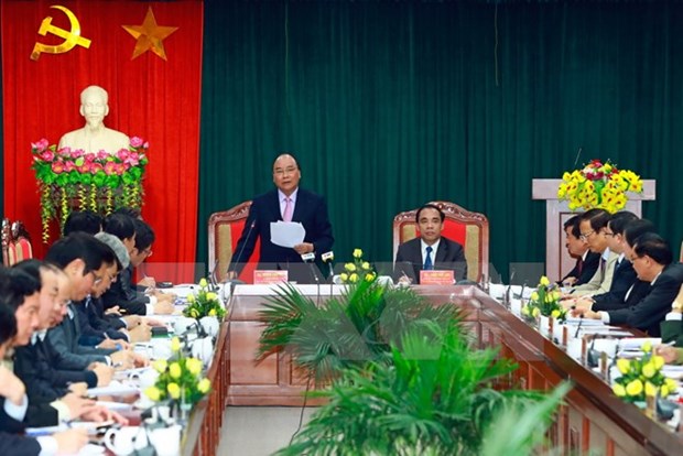 Le PM Nguyen Xuan Phuc exhorte Tuyen Quang a developper la sylviculture hinh anh 1
