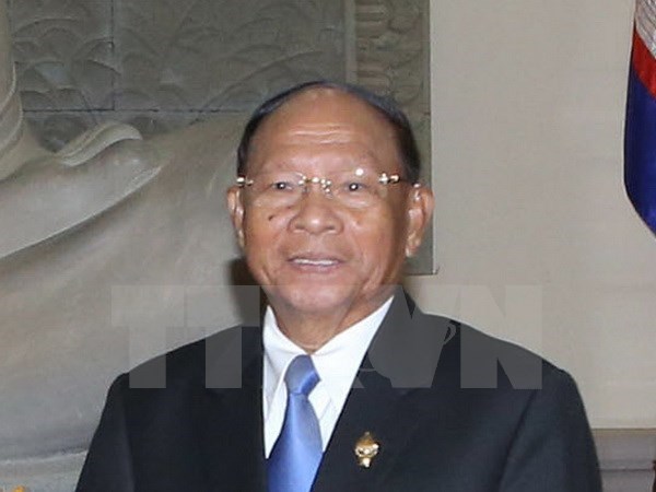 Le president de l’AN cambodgienne debute sa visite officielle d'amitie au Vietnam hinh anh 1