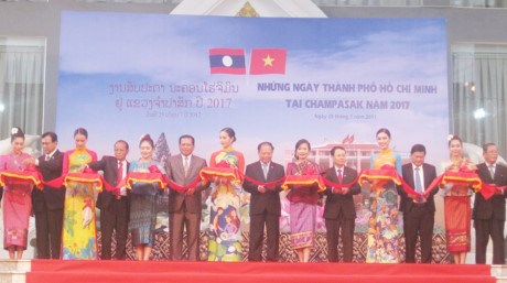 Une delegation de Ho Chi Minh-Ville en visite au Laos hinh anh 1