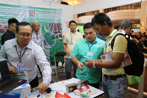 Les dernieres technologies agricoles se devoilent a l’expo Agro Vietnam 2017 hinh anh 1