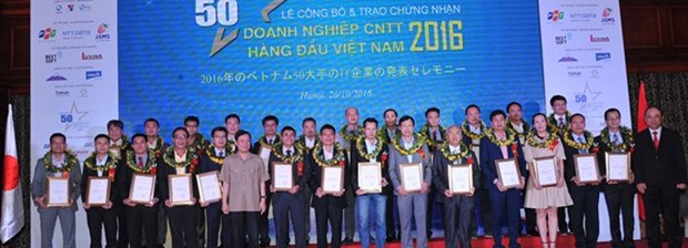 VINASA honorera les 50 meilleures entreprises d’informatique 2017 hinh anh 1
